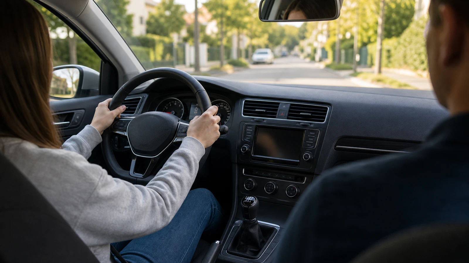 BF17-Führerscheinplanung mit Begleitperson und Pkw-Symbolen